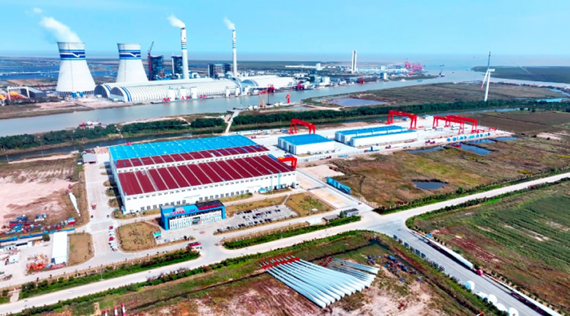Jiangsu Sheyang Port Vicinity Base for Manufacturing and Shipping of Large Components